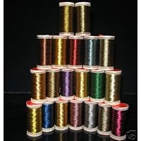 20 Spools Metallic Embroidery Machine Thread