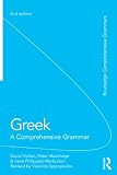 Greek: A Comprehensive Grammar of the Modern Language (Comprehensive Grammars)