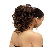 ISIS BIBI WNT Kanekalon Draw-String Ponytail, 1 Jet Black