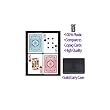 KEM Arrow Plastic Playing Cards, 2 Decks Poker Size Regular Index KEM Arrow Plastic Playing Cards, 2 Decks Poker Size Regular Index