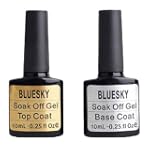 Bluesky UV Gel Nagellack Top & Base D...