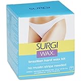 Surgi-wax Brazilian Waxing Kit For Private Parts, 4-Ounce Boxes (Pack of 3)