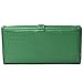 KLOUD City Synthetic Leather Drawstring Style Double Button Women Wallet (Green)