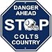 Indianapolis Colts Stop Sign