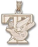 Toronto Blue Jays Solid 14K Gold ''T'' Logo 5/8'' Pendant