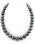 11-14mm Black Tahitian Pearl Necklace - AAAA Quality