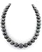 11-14mm Black Tahitian Pearl Necklace - AAAA Quality