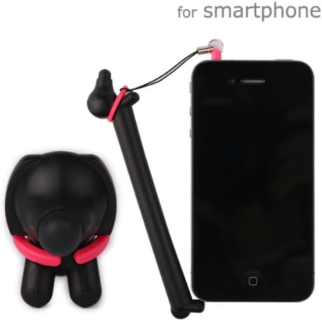 TOUCH DOG Dachshund Touch Pen Earphone Jack Accessory (Pink)