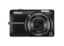 Nikon COOLPIX S6300 16 MP Digital Camera with 10x Zoom NIKKOR Glass Lens and Full HD 1080p Video (Black)