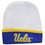 UCLA Bruins One Size Fits All UCLA 2-Color Long Foldable Beanie - White/Royal NCAA Hats