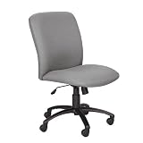 Safco Uber Big and Tall High Back Chair, Gray