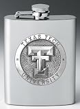 Texas Tech Red Raiders 8 oz Stainless Steel Flask - NCAA College Athletics