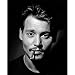 (8x10) Johnny Depp (Smoking, B&W) Glossy Movie Photo Photograph Print