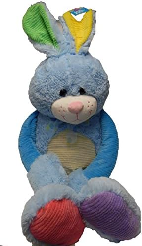 Soft Blue JUMBO Floppy Stuffed Plush Standing Bunny Rabbit 37.5 inches
