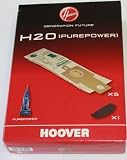 5 sacs aspirateurs HOOVER Origine H20 pour - HOOVER - BALAI (H20) Pure Power - U : 3120 &agrave; 3350, 3455 (Pure Power) - SWIRL - H37 non importe, correspondance 24020 (Hoover H20)