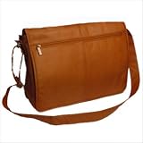 David King & Co. 3 Compartment Messenger Bag (Café)