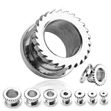 Surgical steel saw blade tunnel