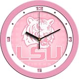 Louisiana State Fightin Tigers NCAA Wall Clock (Pink)