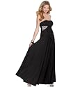 XOXO Prom Dress, Strapless Asymmetrical Gown