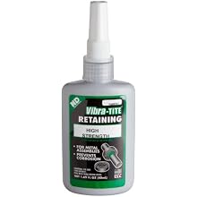 Vibra-TITE 548 Green Rapid Cure Anaerobic Retaining Compound, 50ml Bottle