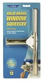Ettore 10012 Solid Brass Window Squeegee