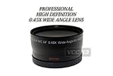 Zeikos  ZE-WA58B  58mm 0.45X  high definition Super Wide Angle lens with Ma ....