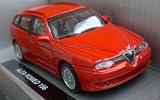 Alfa Romeo 156 in Red Scale 1/43