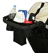 J.L. Childress Cups N Cool Deluxe Stroller Console, Black