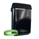 Jet Black Apple iPad MB292LL/A Tablet Snug Fit Canteen Style Hard Cube Case with Tilt Stand for Apple Ipad Tablet + VG Live * Laugh * Love Silicone Wrist band!!!