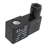 uxcell AC 110V 4.5W 空気圧制御弁 コイル エア電磁弁コイル ソレノイドバルブコイル 空芯電磁弁コイル 空圧制御