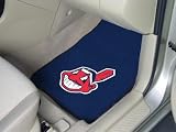 Cleveland Indians universal fit Carpet 2 Pc Car Floor Mat (Rug)