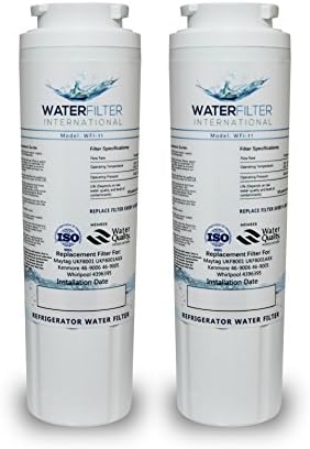 Maytag UKF8001, UKF8001P, UKF8001T PUR UKF8001AXX, UKF8001AXX-750, EDR4RXD1, 4396395, Kenmore 46-9006, 469006, 469992, 469030, WF50 Compatible Refrigerator Water Filter WFI-11 by WFI (Set of 2)