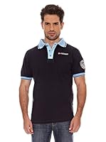 Geographical Norway Polo Manga Corta Kebo Ss Men 100 (Marino/Azul)