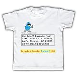 Dreaded toddler tweet #16: Parents just left, party is ON! - Funny Toddler & Kids T-shirt, Size 2T