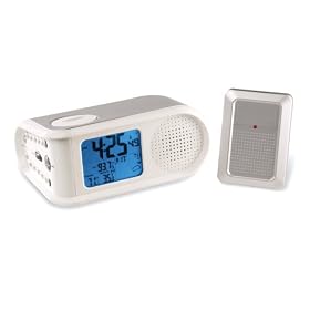Click here to buy Maverick R-395 Color-Coded LCD Weather Station and AM FM Radio with Atomic Alarm Clock... by Maverick.