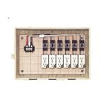 未来工業 屋外電力用仮設ボックス （漏電しゃ断器･分岐ブレーカ･コンセント内蔵） （15-6CTBT）