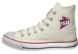 Converse Chuck Taylor All Star Hi Top Unbleached White Iowa State University Logo Canvas