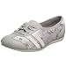 Skechers Women's Flair Sneaker,Light Silver,8 M US