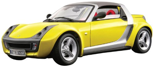 Bburago 12051Y - Smart Roadster, gelb, 1:18 Preisvergleich