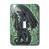Kids Stuff - Night Dragon - Light Switch Covers - single toggle switch