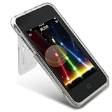Transparent Clear Snap On Crystal Hard Cover Case with Blet Clip for Apple Ipod Touch Itouch 8GB 16GB 32GB 2G 2nd Generation