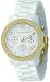 Michael Kors #MK5237 Women's White Ceramic Crystal Bezel Chronograph Watch