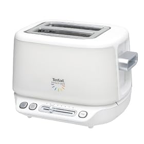 Tefal Toast N Light TT571015 Toaster, 2 Slice,  White