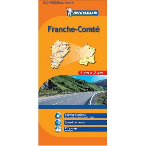 Michelin Map No. 520 (French Edition)