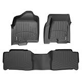2012 Volkswagen Passat Black WeatherTech Floor Liner (Full Set) by WeatherTech