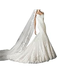 V-neck Mermaid Satin Spaghetti Strap Lace Open-Back  Dress