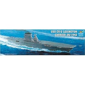 1 350 USS Lexington CV2 Carrier TSM5608 by Trumpeter