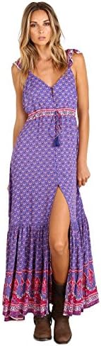 Spell Sunset Road Frill Dress Royal