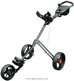 Masters 5 Series - Chariot de golf 3 roues - Noir