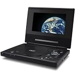 ポータブルDVDプレーヤー ７インチ YTO-P7101B ブラック 2電源対応（AC・DCアダプタ付属(12V)